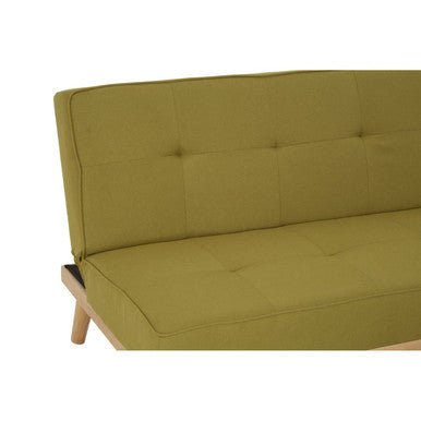 3 Seater Green Sofa Bed, Stockholm