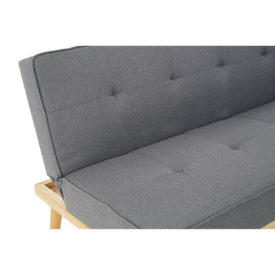 3 Seater Grey Sofa Bed, Stockholm