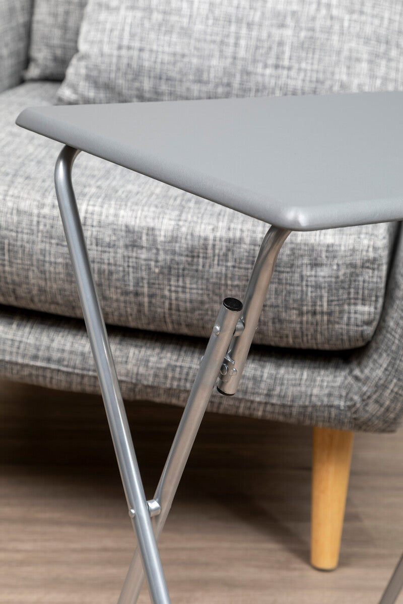 Bernie Folding Table With Grey Top
