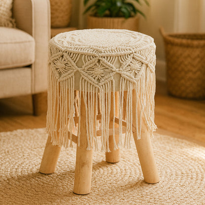 West Village Weave Seat Stool
