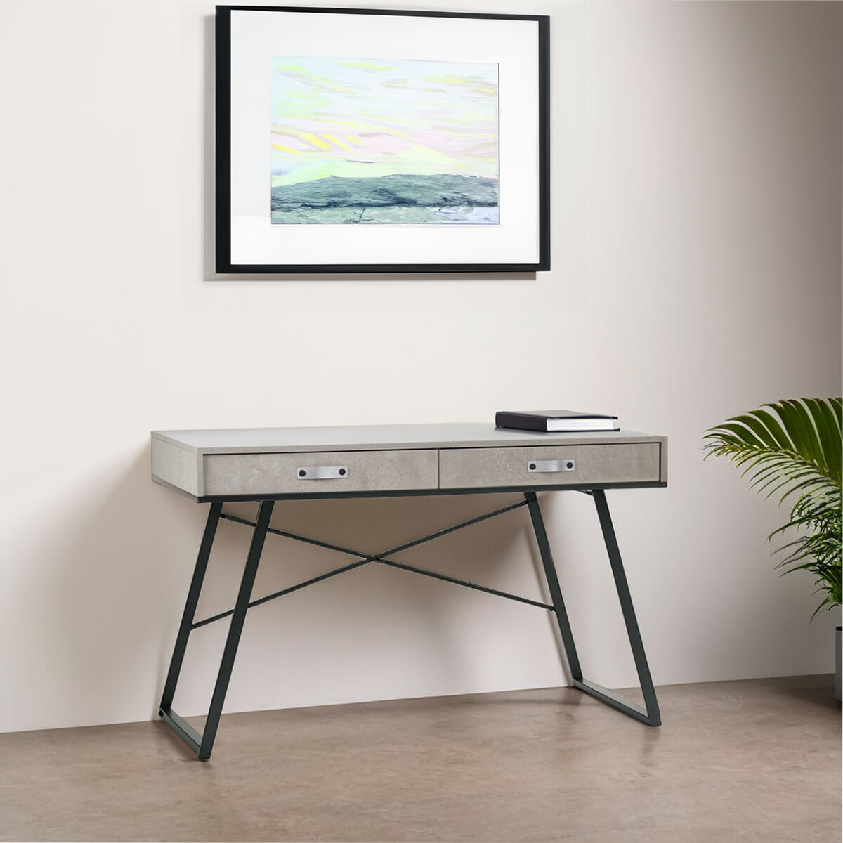 Bradbury Concrete Veneer Desk