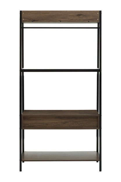 Bradbury Dark Oak Effect Open Wardrobe