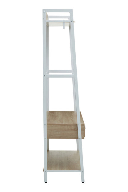 Bradbury Natural Oak Effect Open Wardrobe