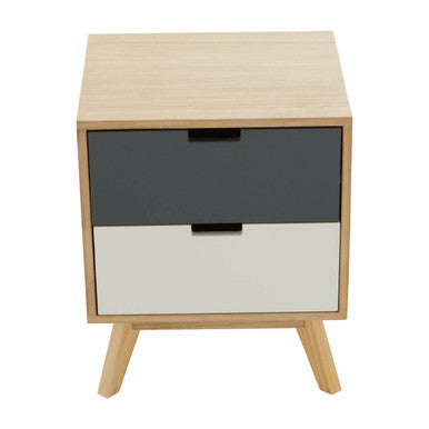 Watson 2 Drawer Bedside Table