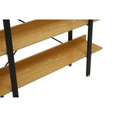 Laxton 3 Tier Light Oak Effect Shelving Unit