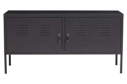 Academy Two Door Grey Locker Cabinet