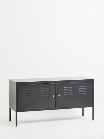 Academy Two Door Grey Locker Cabinet