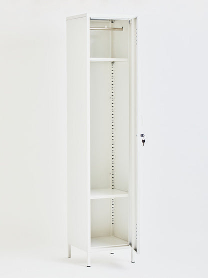 Academy White Tall One Door Locker