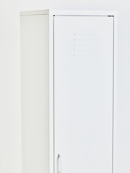 Academy White Tall One Door Locker