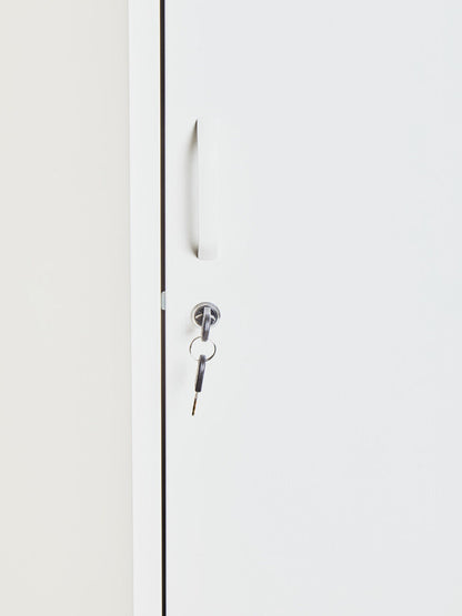 Academy White Tall One Door Locker