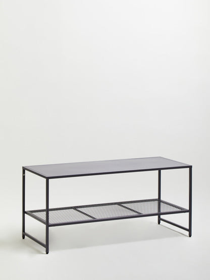 Acero Grey Metal Coffee Table