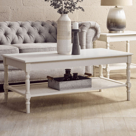 Heritage White Coffee Table