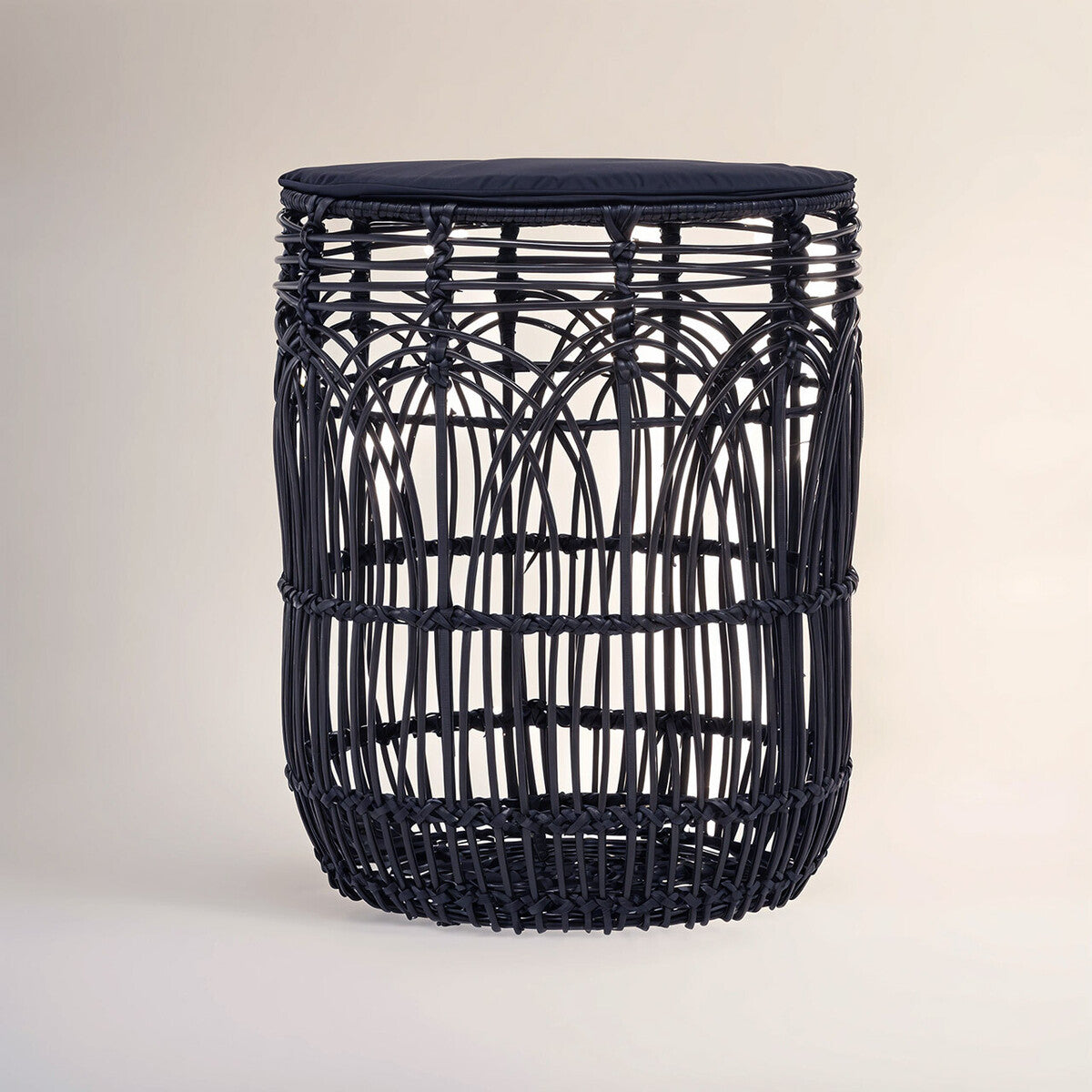 Arles Round Rattan Table