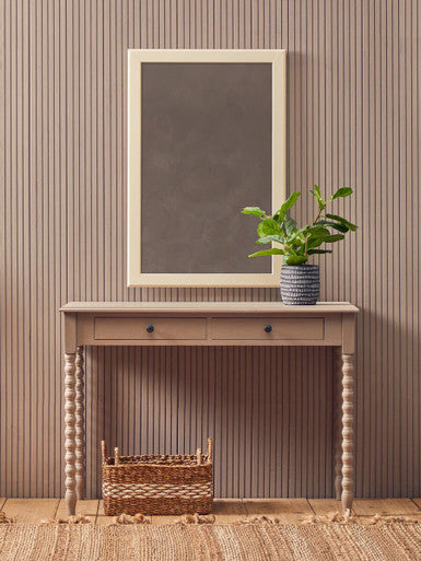 Heritage Two Drawer Desk with Natural Wash