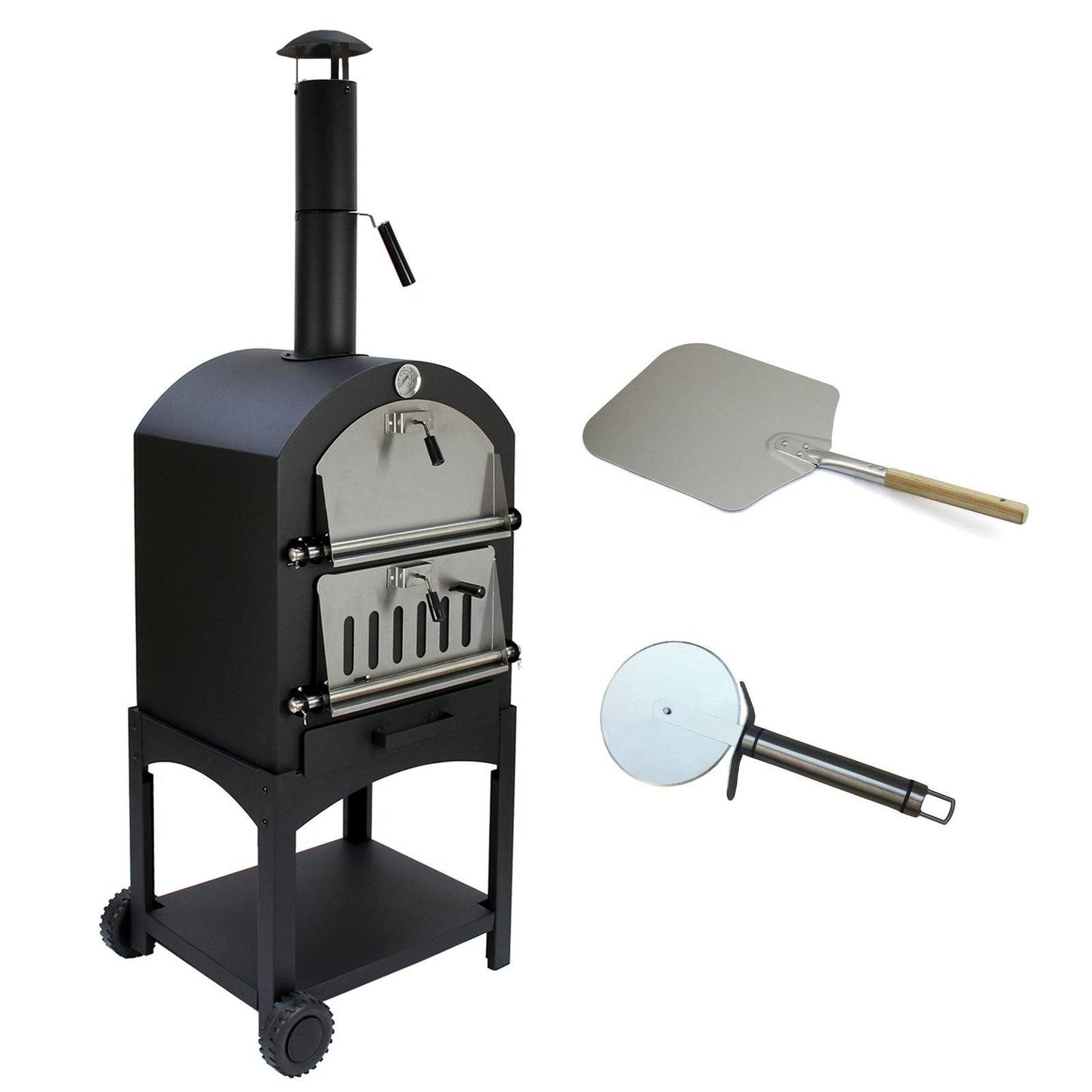 Express Garden Pizza Oven & Tool Set by Kukoo