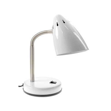 Flexi White Gloss Desk Lamp