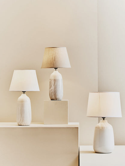 Wenita White Ceramic Table Lamp