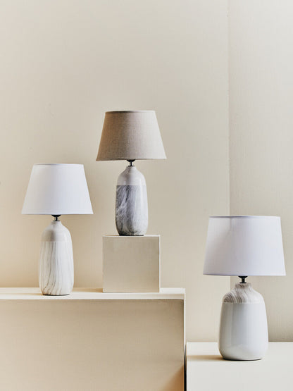 Wenita White Ceramic Table Lamp