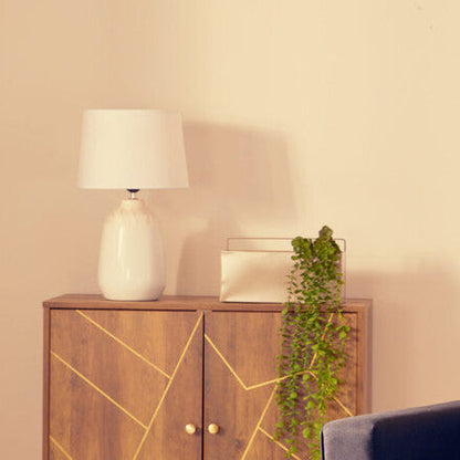 Wenita White Ceramic Table Lamp