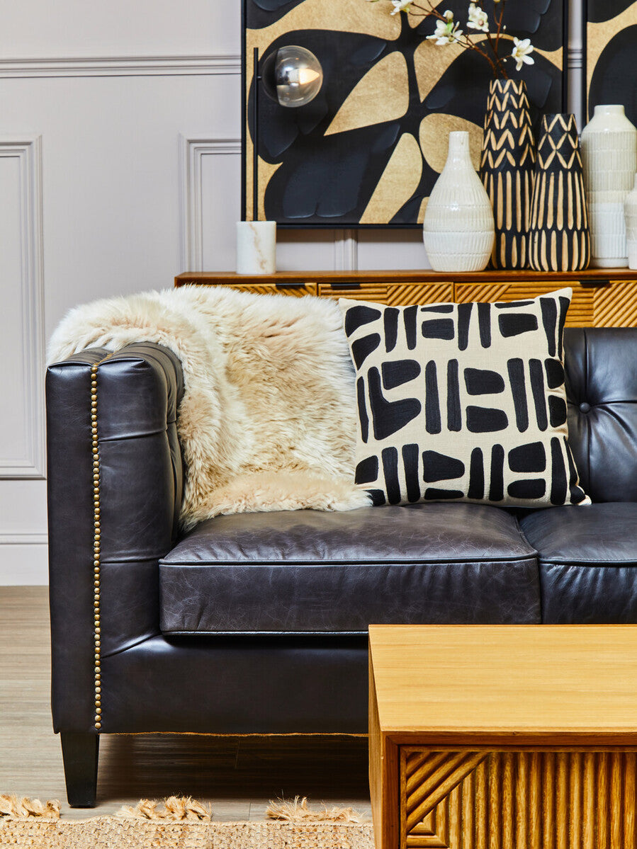 Revive Black Finish Metal Table Lamp