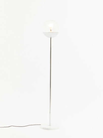 Revive Chrome Finish Metal Floor Lamp