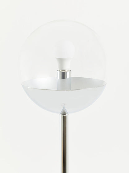 Revive Chrome Finish Metal Floor Lamp