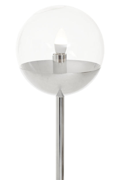 Revive Chrome Finish Metal Floor Lamp