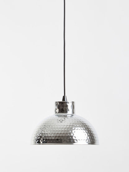 New Foundry Chrome Finish Iron Pendant light