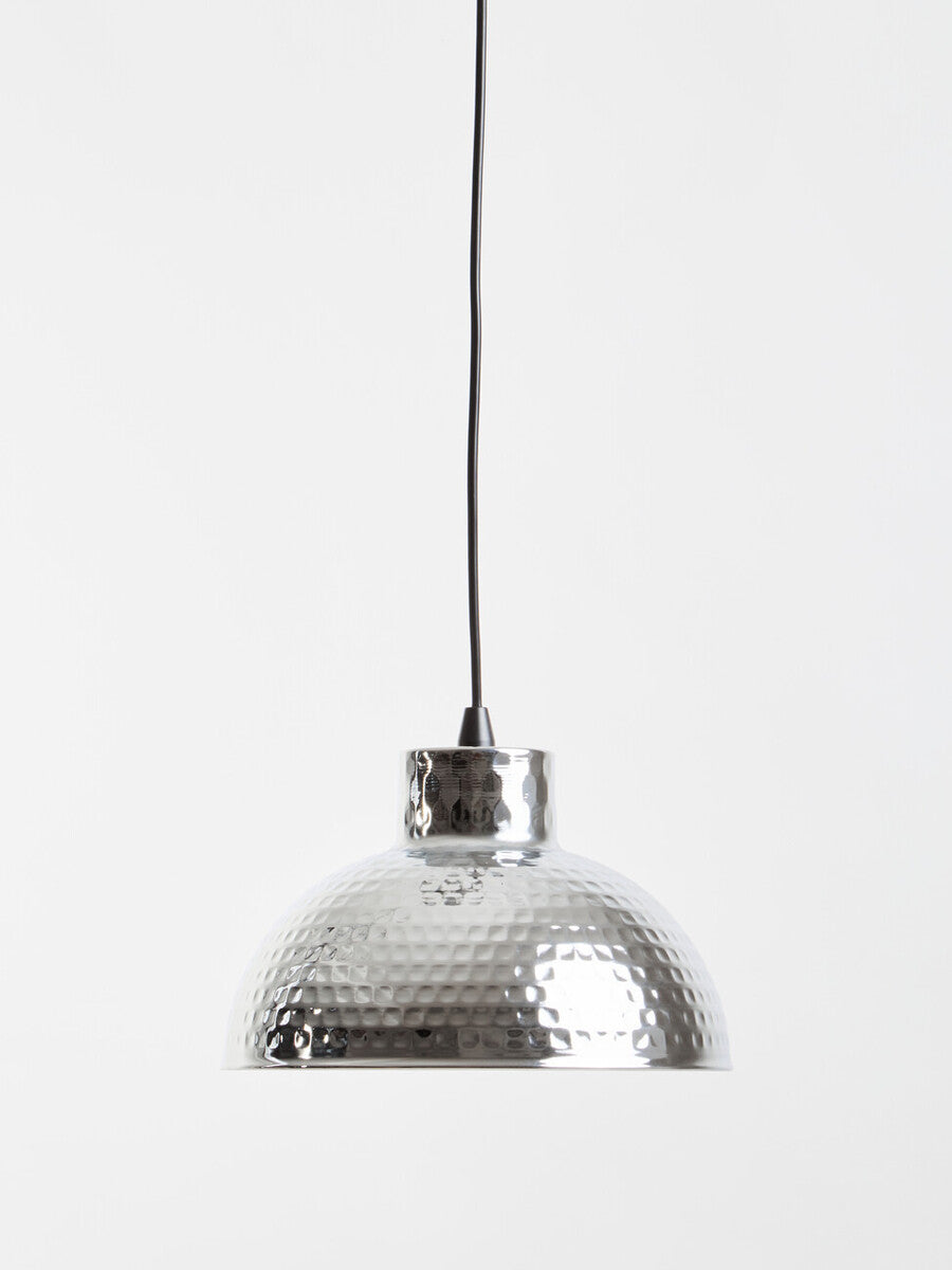 New Foundry Chrome Finish Iron Pendant light