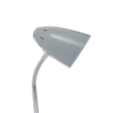 Flexi Matte Grey Desk Lamp