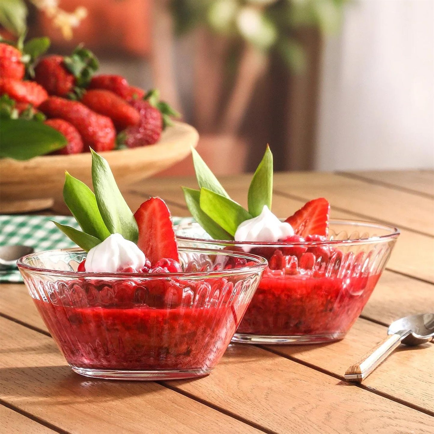 Hestia Glass Snack Bowls - 10.5cm - Pack of 6