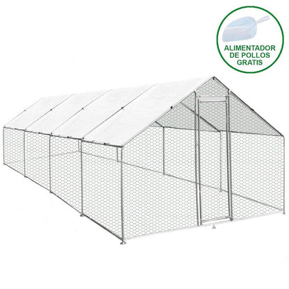 Raven Roam 13' 1" x 26' 2" Apex Chicken Run - Classic
