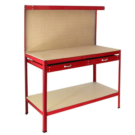 Raven Q Rax 3 11 X 1 11 Not Applicable Workbench With Pegboard Drawer Light Classic 1