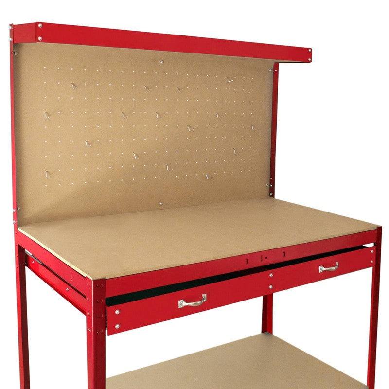 Raven Q Rax 3 11 X 1 11 Not Applicable Workbench With Pegboard Drawer Light Classic 1