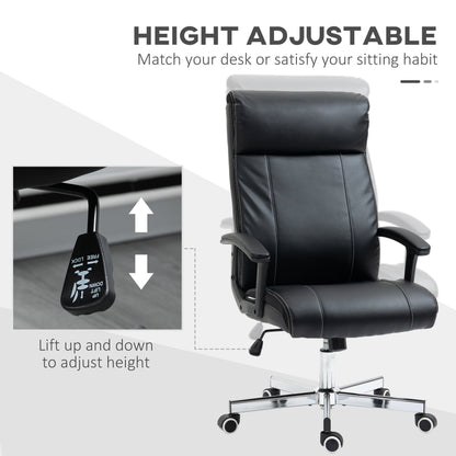 Vinsetto High-Back Vibration Massage Office Chair
