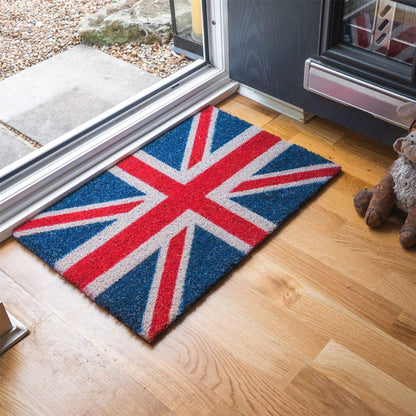 60cm x 40cm Union Jack Coir Door Mat