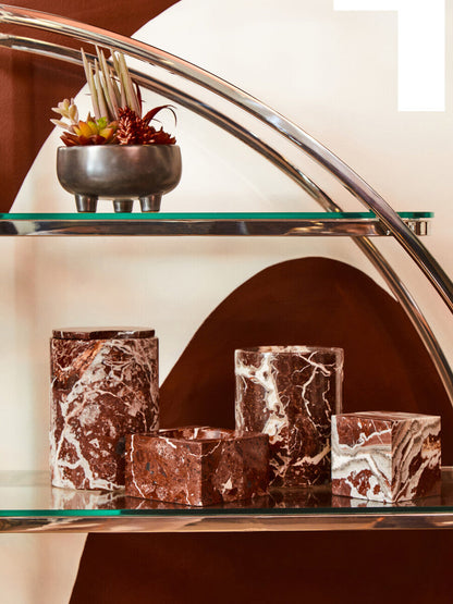 Fiori Mixed Succulents In Grey Ceramic Pot