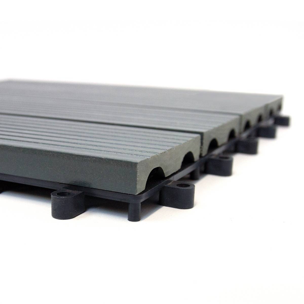 Easy Fit 9 SQM Garden Decking Tiles by WPC