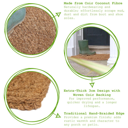 Premium Handmade Coir Door Mat