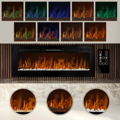 Electric Inset Fireplace 50ΓÇ¥