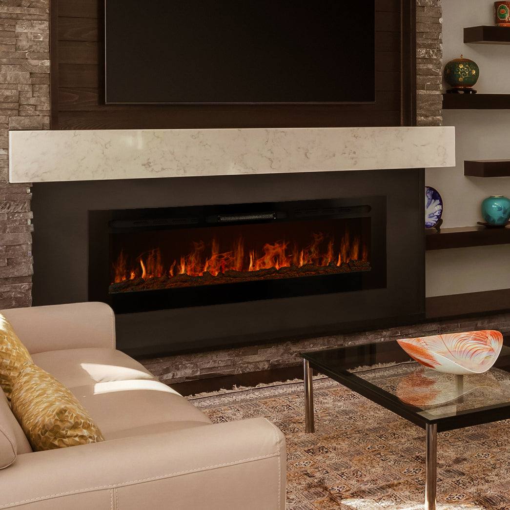 Electric Inset Fireplace 60ΓÇ¥