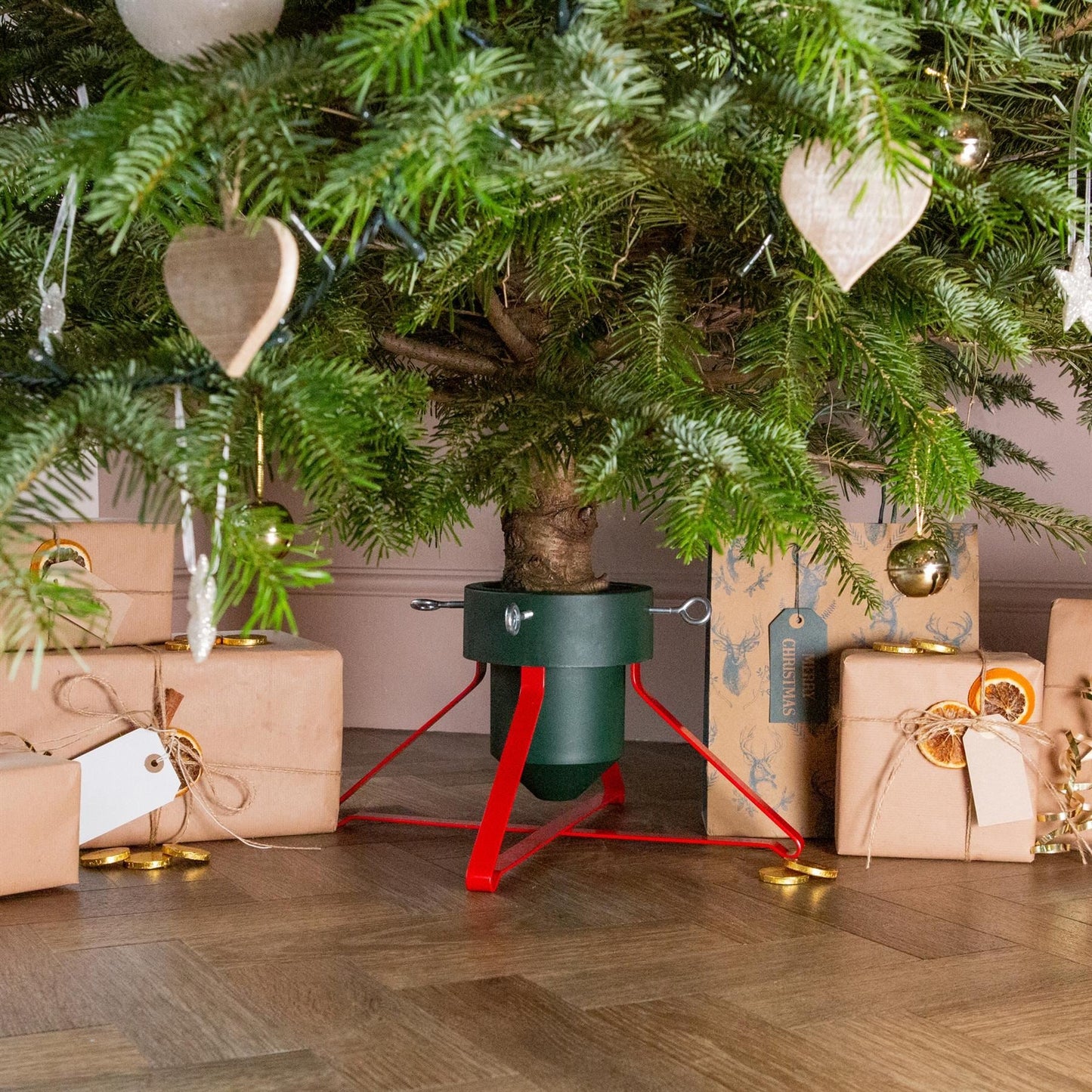 Premium Real Christmas Tree Stand - Medium