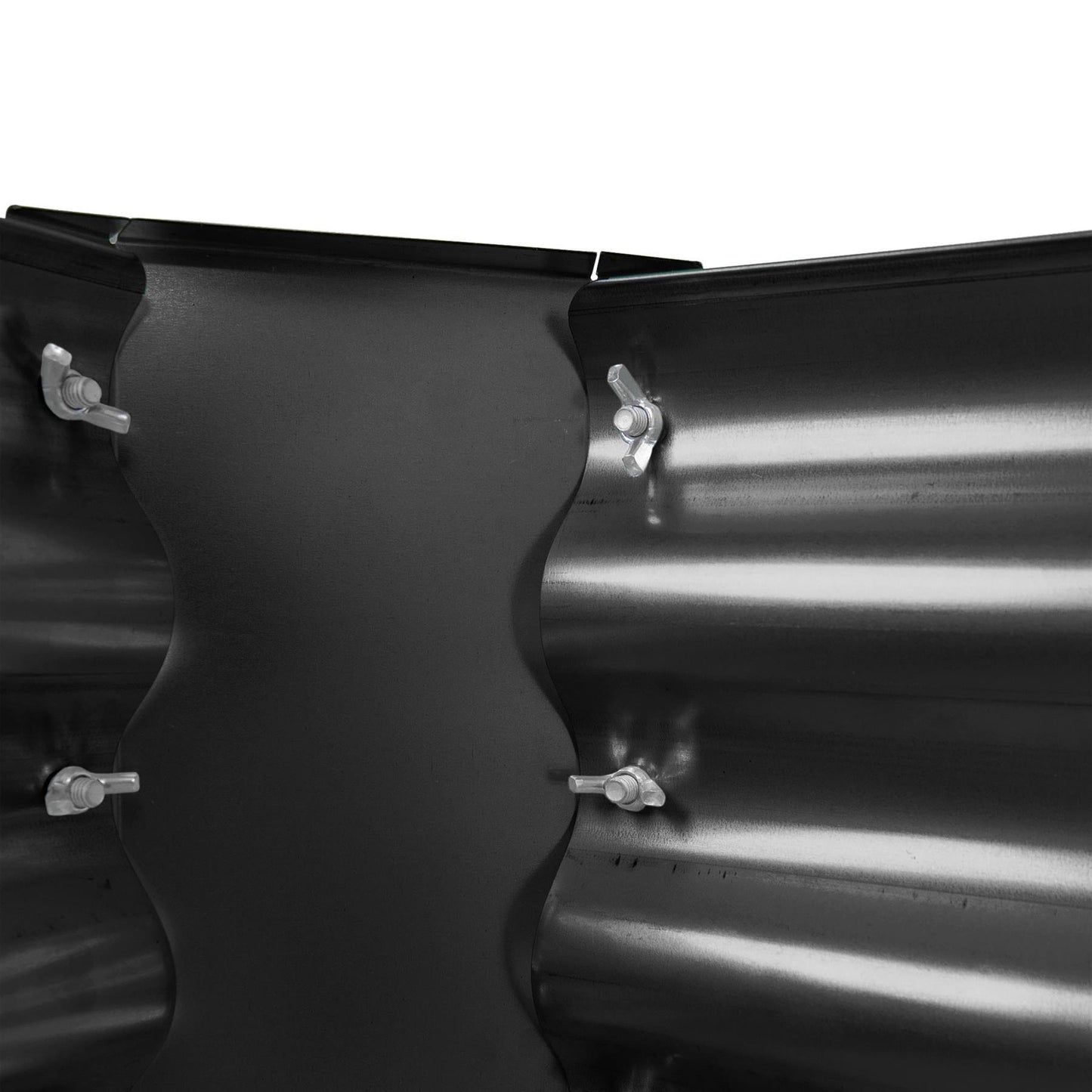 120cm x 60cm Rectangle Galvanised Steel Raised Garden Bed