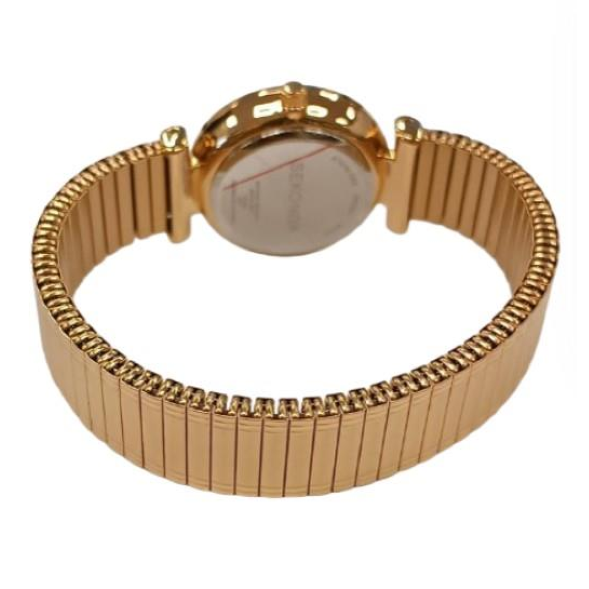 Sekonda Ladies Basic White Dial Gold Plated Expander Bracelet watch 40438
