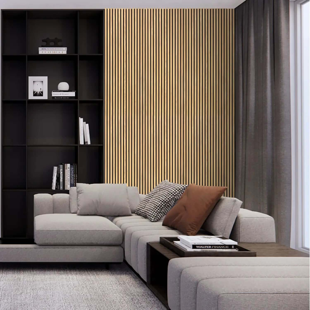 Natural Oak Acoustic Wall Panels