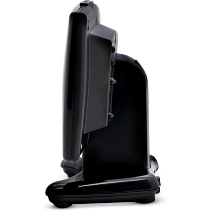 Acctim Jenson LED Digital in Black with USB-C Smart Connector Blue 0.9'' Display Alarm Clock