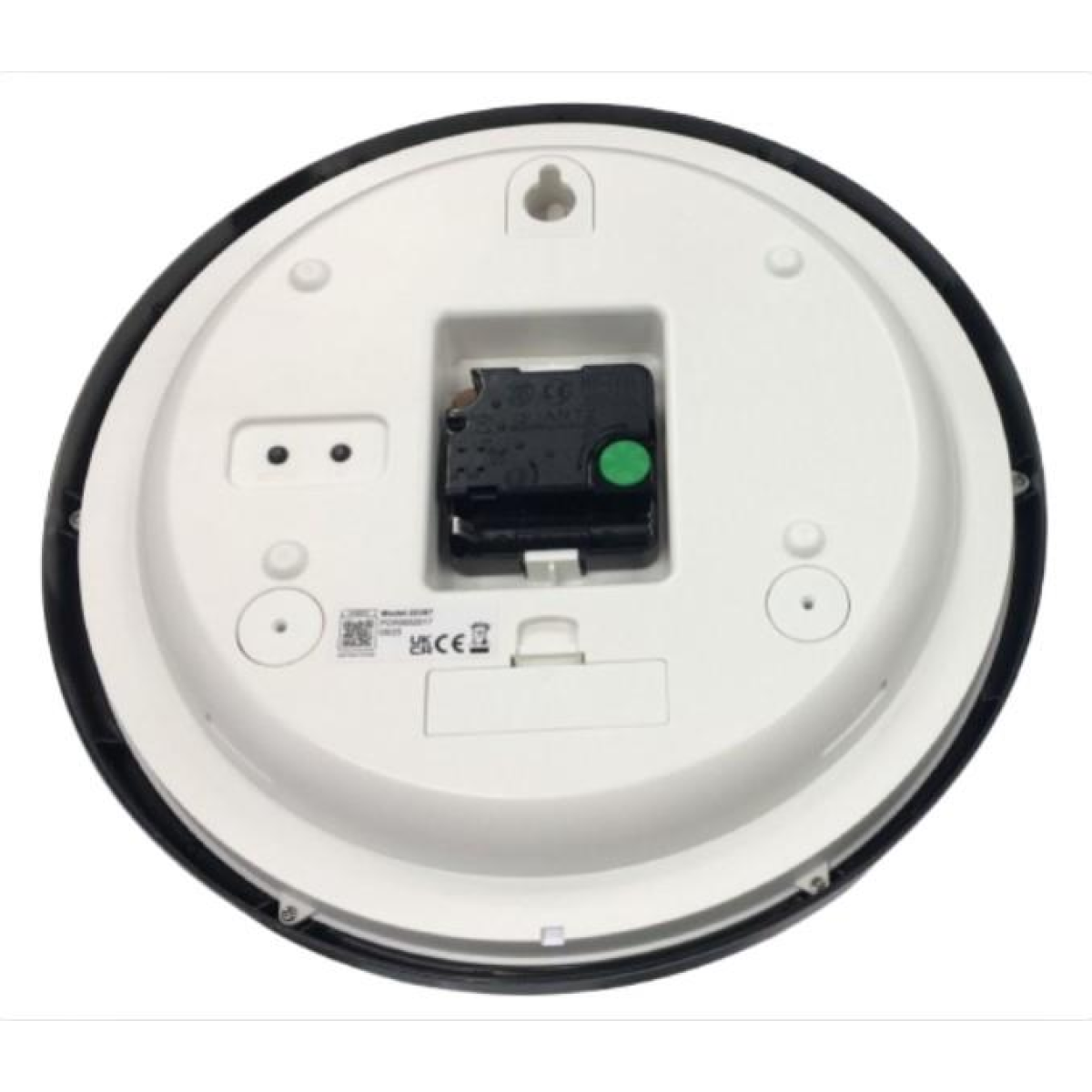 Acctim Kalendar Silver Frame with Digital Date 270mm Diameter Wall Clock 22367