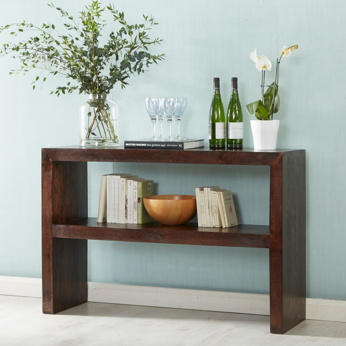 Toko Dark Mango Console Table