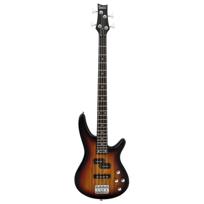 GIB Electric Bass Guitar Full Size 4 String Sunset Color