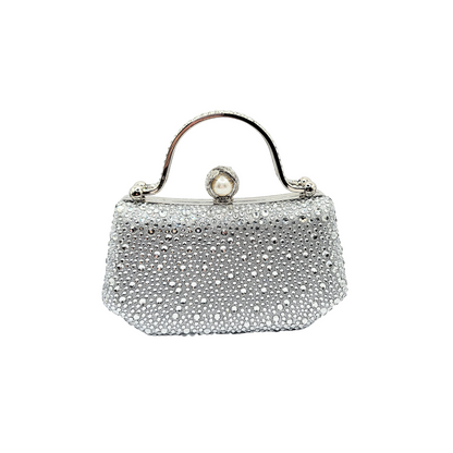 Crystal Beaded Clutch Bag